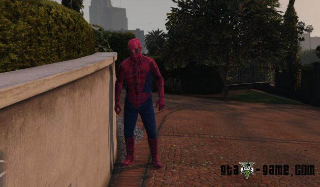 Spiderman - костюм человека-паука в гта 5