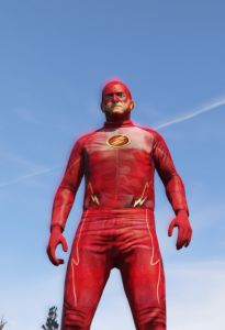 The Flash - текстуры Флеша в гта 5
