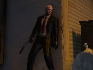 Agent 47 - скин Агента 47 из Хитман в гта 5