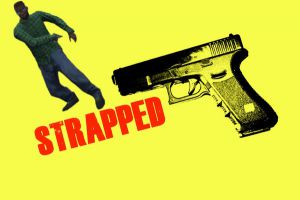 Strapped - анимация красиво достать пистолет