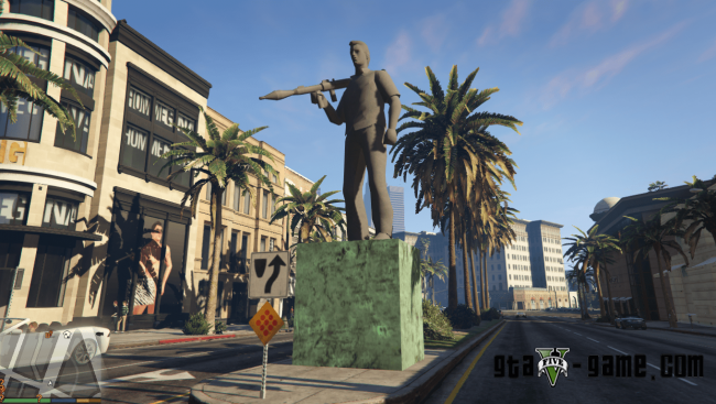 Tommy Vercetti Statue — Статуя Томми Версетти