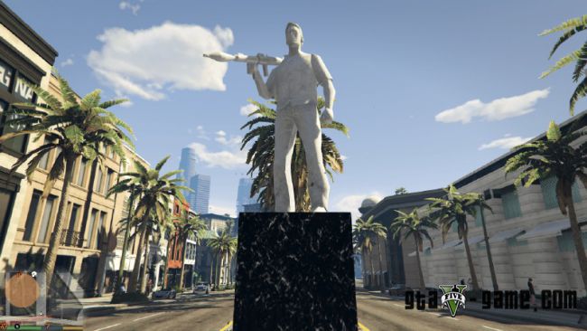 Tommy Vercetti Statue — Статуя Томми Версетти