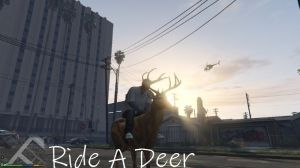 Ride A Deer -  ездить верхом на олене в гта 5