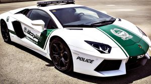 Dubai Police - Lamborghini Aventador- полицейская Ламбо