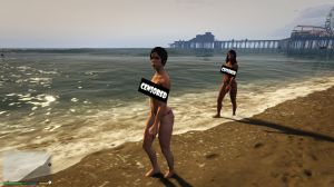 Beach Girls мод на обнаженных девушек на пляже 18+