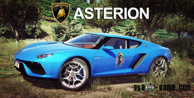 Lamborghini Asterion 2015 необычная ламбо для гта 5
