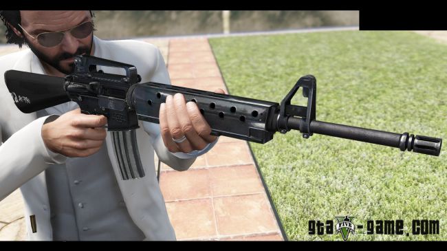 M16A2 Rifle - известная автоматическая винтовка