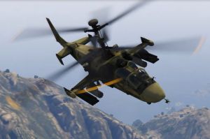 Камов ка52 Аллигатор - русский военный вертолет для гта 5