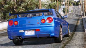 Nissan Skyline GT-R - ниссан скайлайн для гта 5