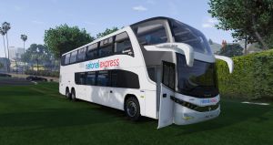 National Express Coach - красивый автобус в 4K