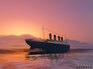 RMS Titanic - корбаль Титаник в гта 5