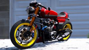 Honda CB750 Cafe Racer - спортивный мотоцикл Хонда